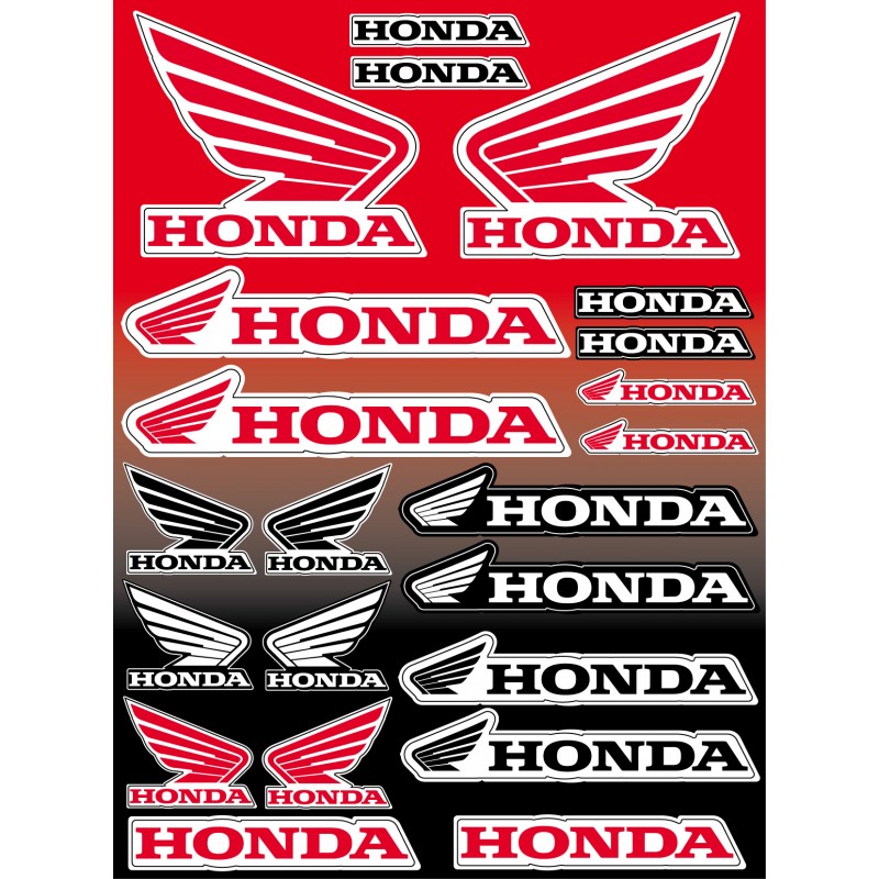 Stickers autocollants Honda