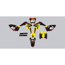 Stickers autocollant moto motocross MX Suzuki RMZ 250 année 2014-2016