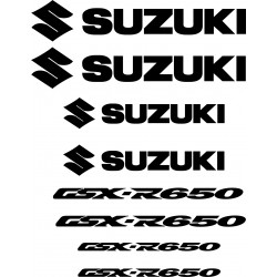 Stickers autocollants Suzuki GSX-R650