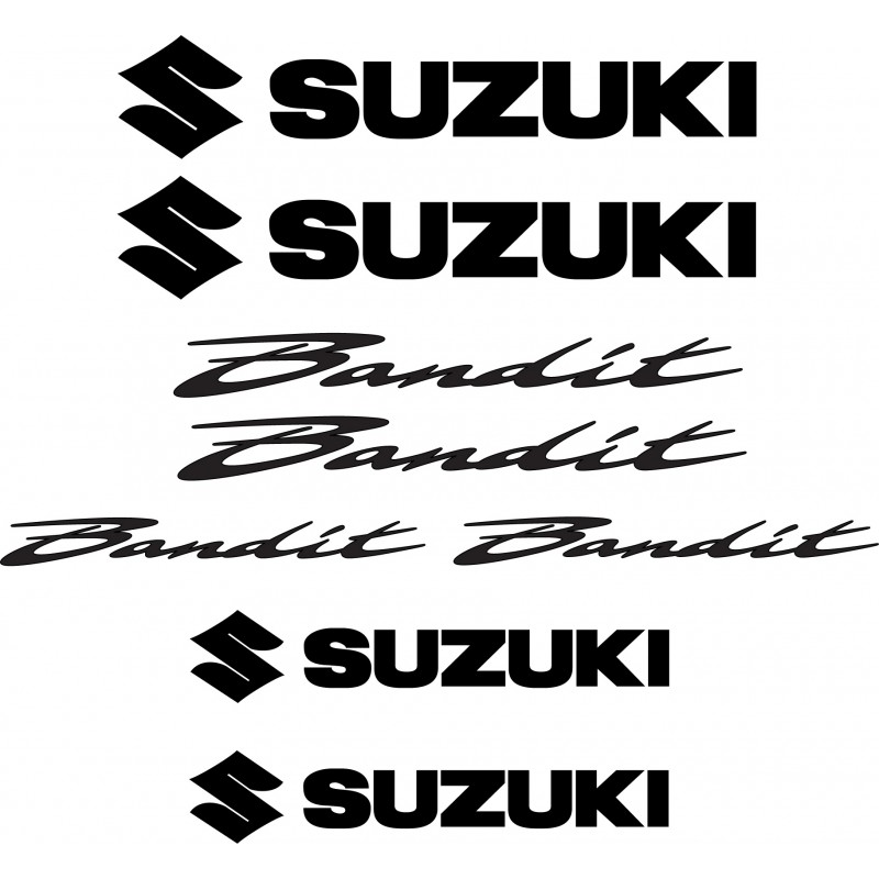 Stickers autocollants Suzuki Bandit