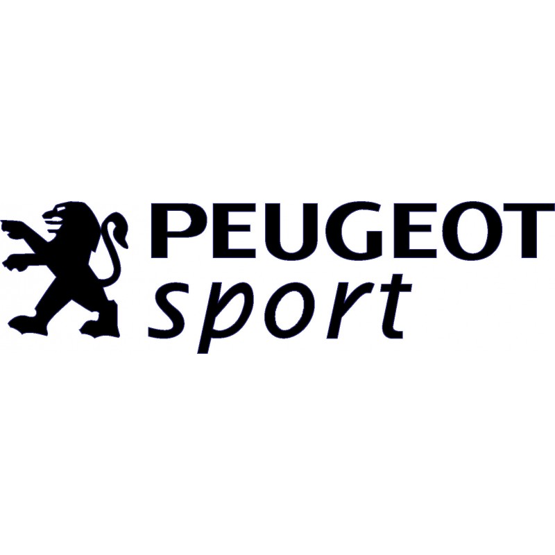 Stickers autocollants Peugeot sport