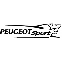 Stickers autocollants Peugeot sport lion