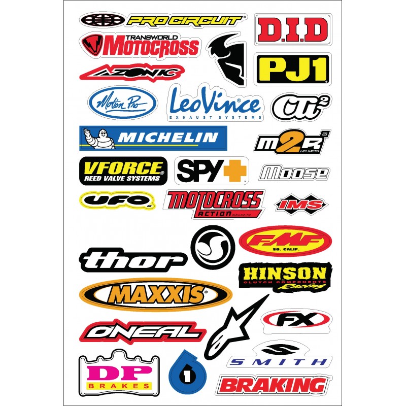 Stickers moto  autocollant moto personnalisé toutes marques