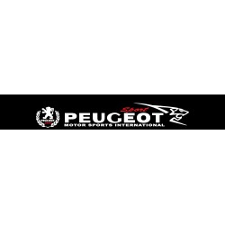 Stickers autocollant pare soleil Peugeot Sport Lion