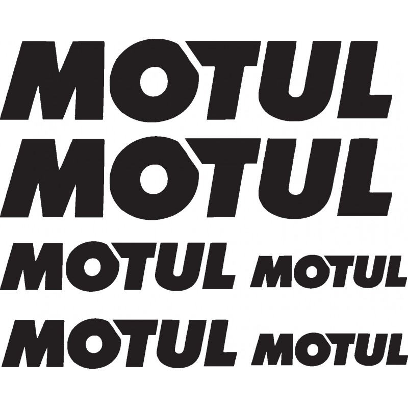 Convient à MOTUL 14 Stickers Autocollants Adhésifs Moto Voiture Sponsor  Marques