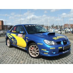 2 Stickers autocollants Kit Déco Subaru rallye WRC