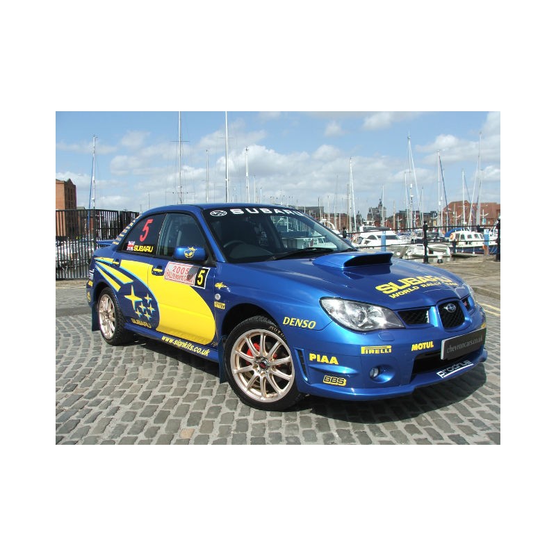 Fits SUBARU IMPREZA WRC Set complet stickers autocollant voiture de course graphique