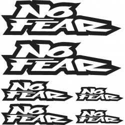 Stickers autocollants planche auto moto No Fear