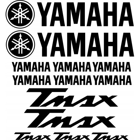Stickers autocollants Yamaha Tmax