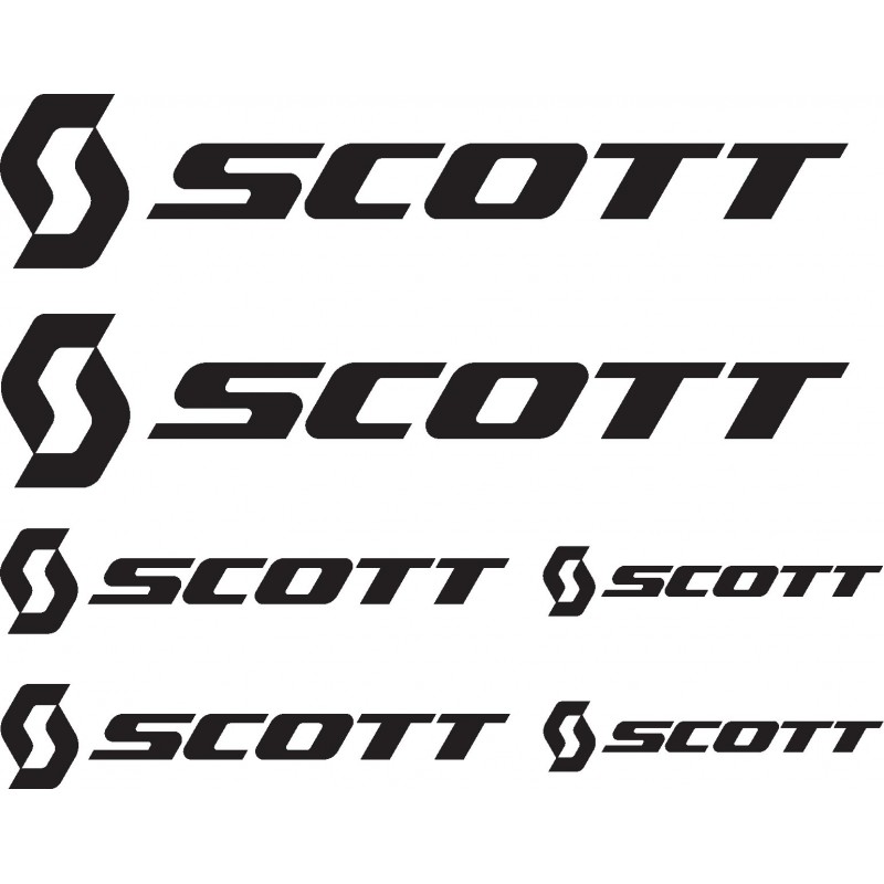 Stickers autocollants Vélo VTT Bike Scott
