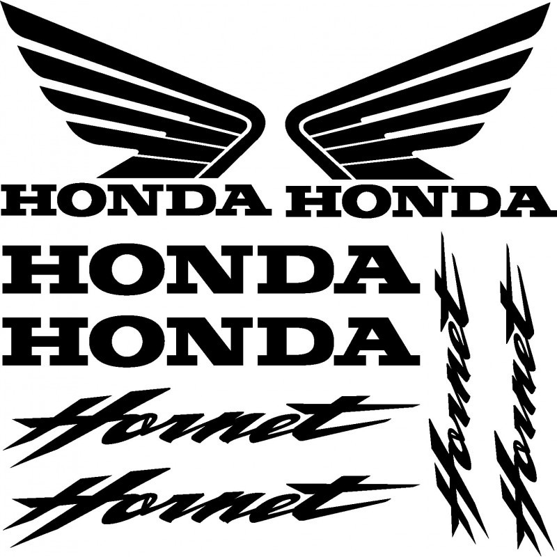 Stickers autocollants Honda Hornet