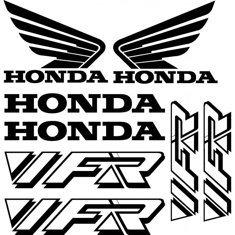 Stickers autocollants Honda VFR