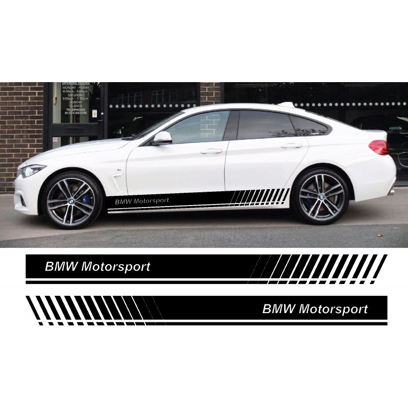 Stickers autocollants bas de caisse BMW Motorsport