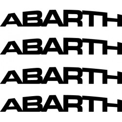 Stickers autocollants étrier de frein Abarth