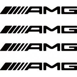 Stickers autocollants étrier de frein AMG Mercedes