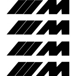 Stickers autocollants étrier de frein BMW M
