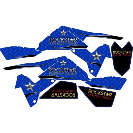 Kit Autocollants Réplique Pour Suzuki LTR 450 2006-2014 - Bleu, Décoration VTT/quad